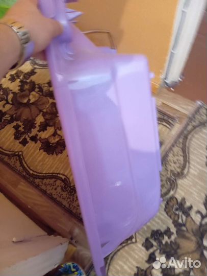 Ванночка для купания с горкой