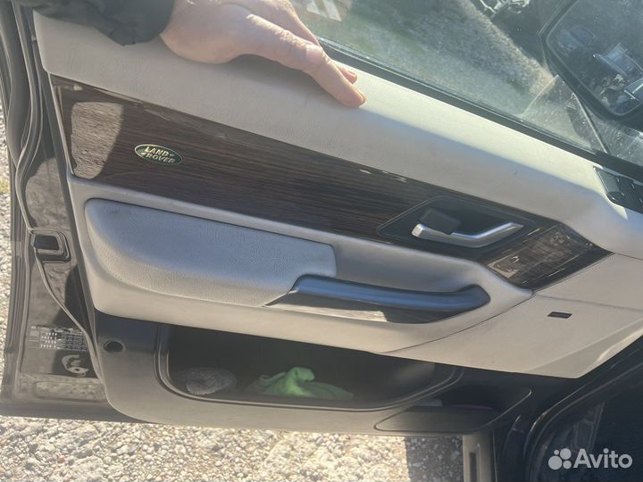 Накладка на дверь range rover sport L320 decor