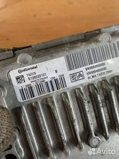 Блок управления АКПП Peugeot 208 хетчбек 1.6 VTI