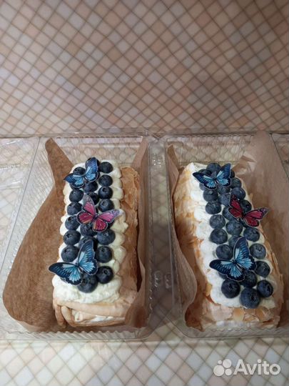 Меренговый рулет