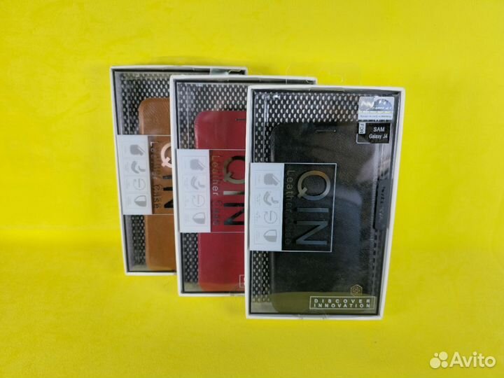 Чехол-книжка Leather Case Nillkin Samsung J4 plus