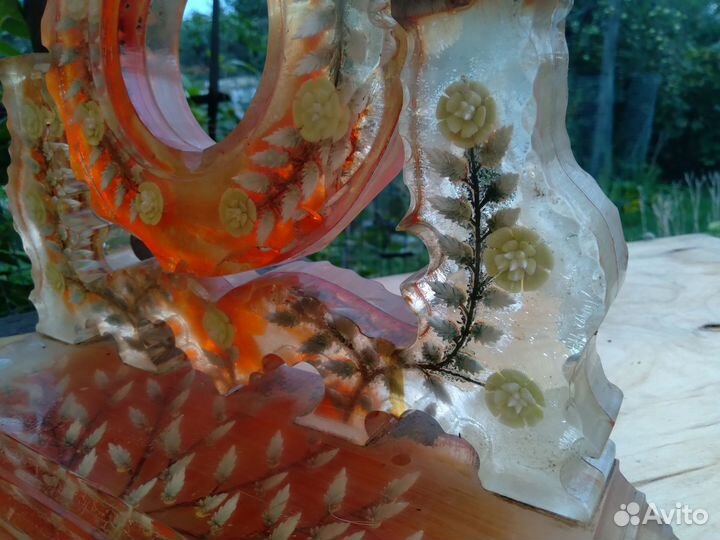 Подсвечник на 2 свечи с подчасником СССР