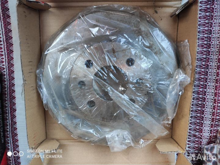 Тормозные диски передние на hyundai solaris