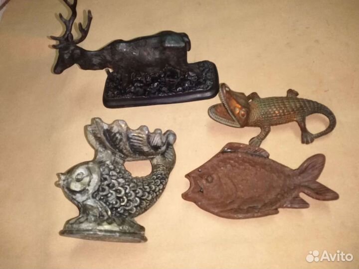 Чугунные статуэтки