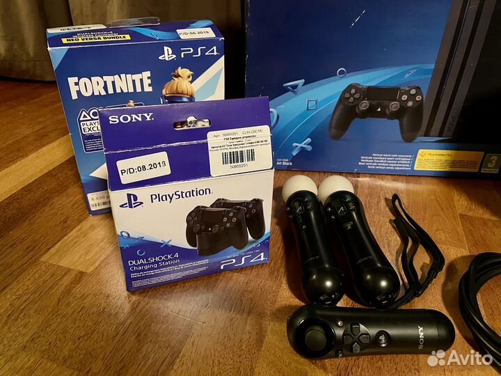 Sony Playstation 4 PRO(8.03) Взлом + 5 джойстиков
