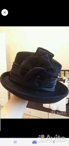 Фетровая шляпка для леди
