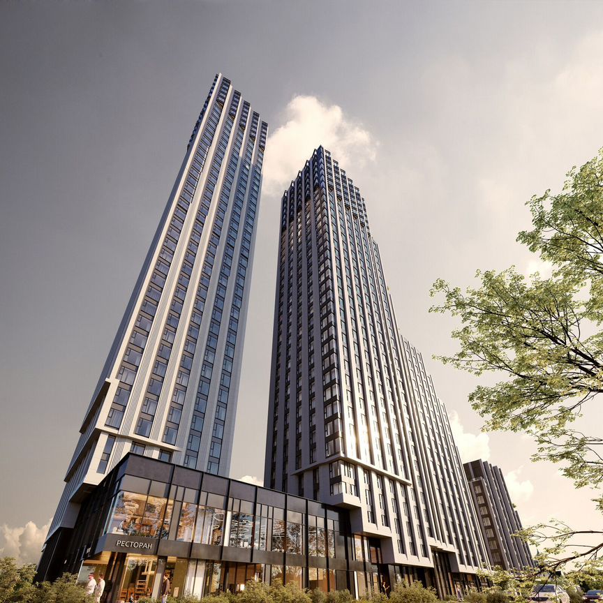 2-к. квартира, 72,5 м², 4/43 эт.