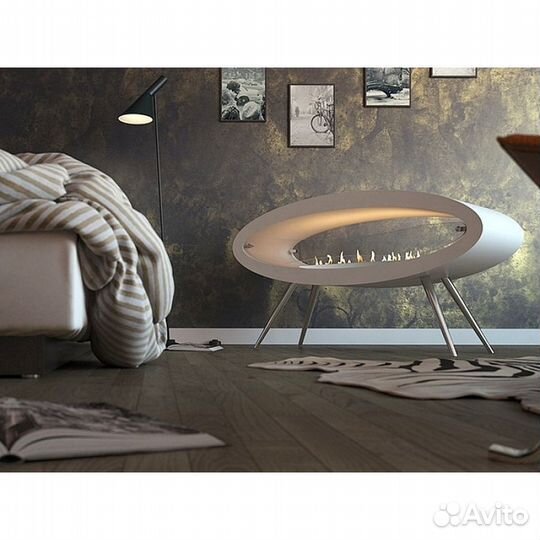 Биокамин овальный