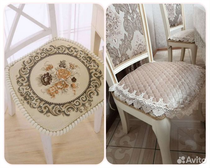 Подушка сидушка, чехол для стула