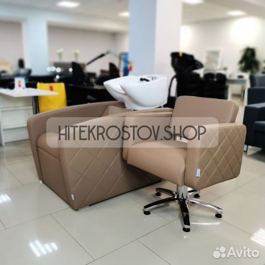 Парикмахерское Кресло Элит и мойка Lazzio