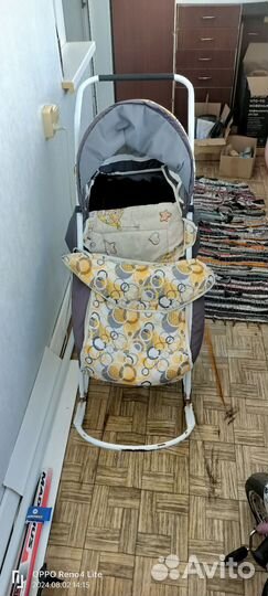 Стульчик для кормления, санки, коляска, велик