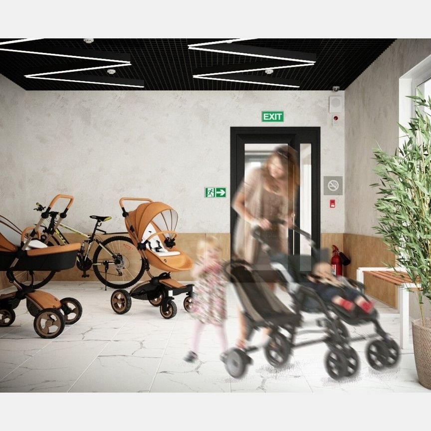1-к. квартира, 44,5 м², 6/8 эт.