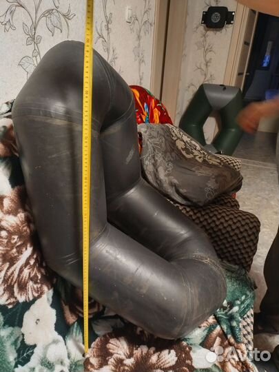 Надувное кресло в лодку
