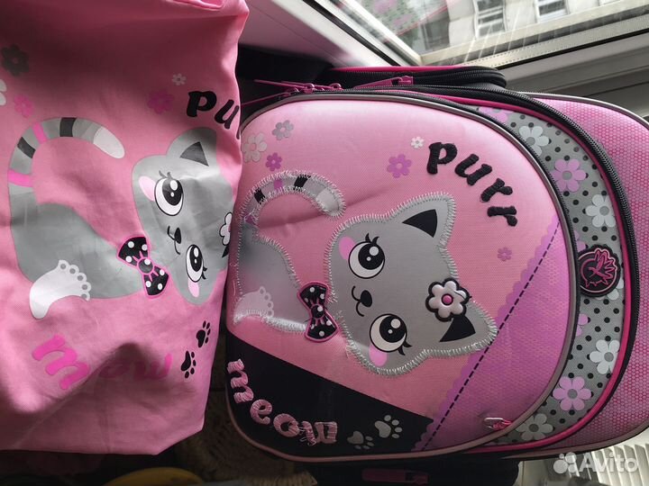 Рюкзак детский ортопедический для девочки школьный