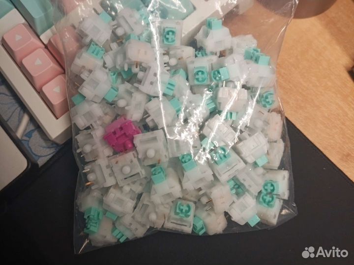 Fl esports 82 свитч MX ice mint переключатели клав