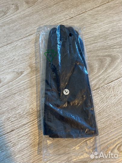 Мужские кожаные перчатки новые