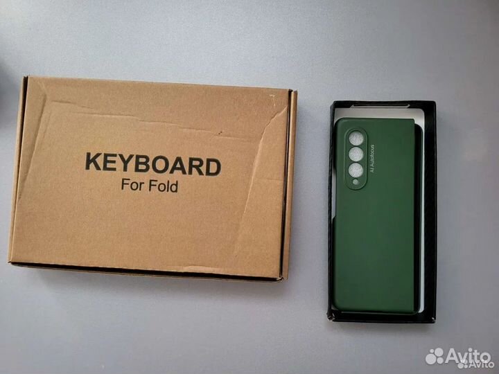 Чехол Клавиатура на samsung z fold 3