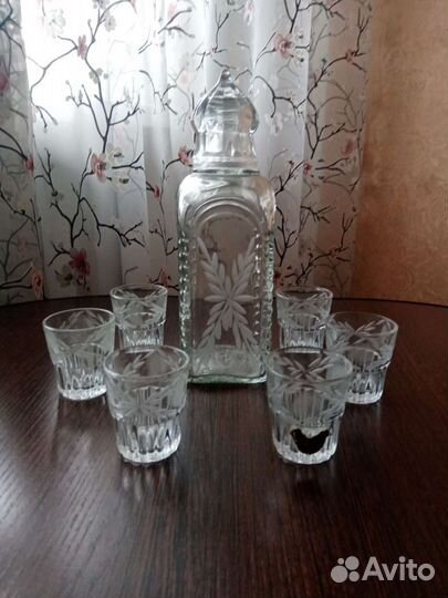 Штоф и стопки СССР