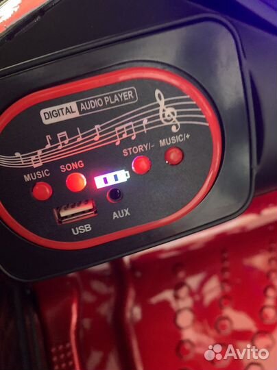 Электромобиль Порш 211 красный Новый