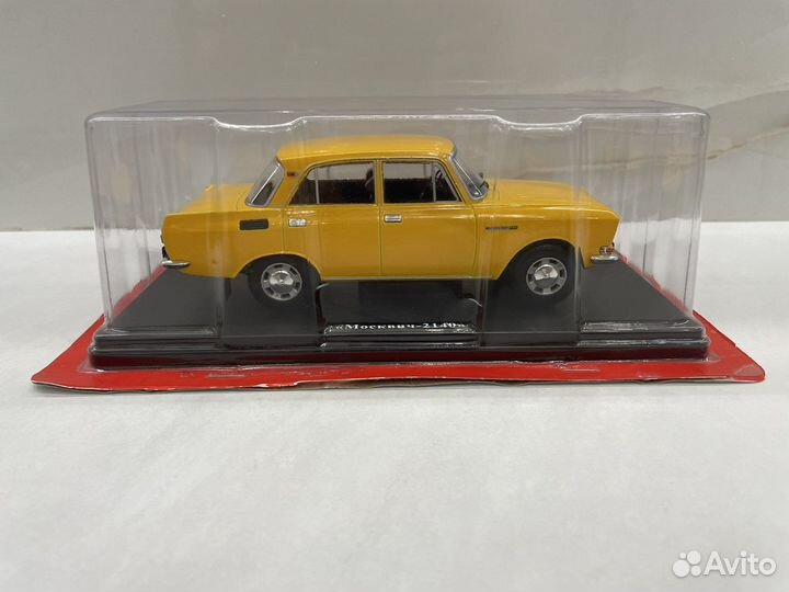 Москвич 2140 желтый 1/24 Ашет коллекция