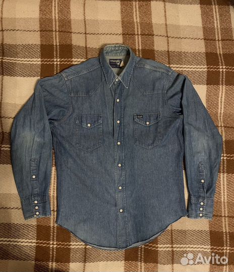 Рубашка Wrangler Made in USA Vintage мужская