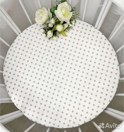 Матрас детский круглый