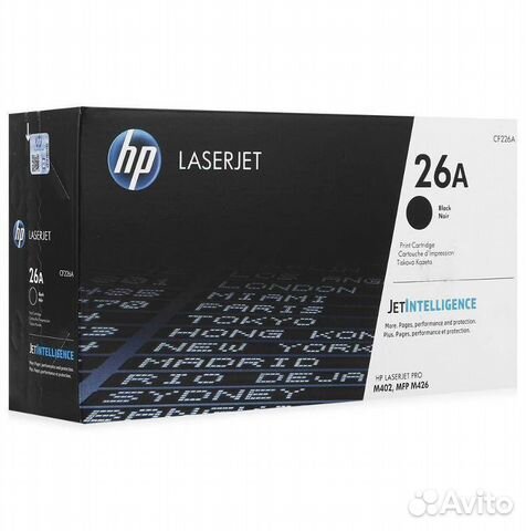 Картридж лазерный HP LaserJet 26A (Черный / CF226A