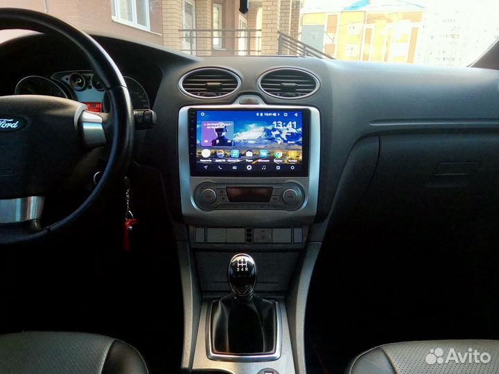 Магнитола Ford Focus 2 (климат) Teyes