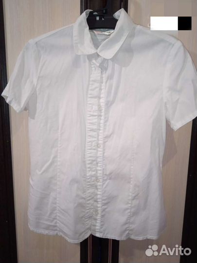 Рубашки белые для девочек