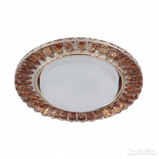 Эра DK87 GX53 GD/TEA Золото/чай Св-к встр