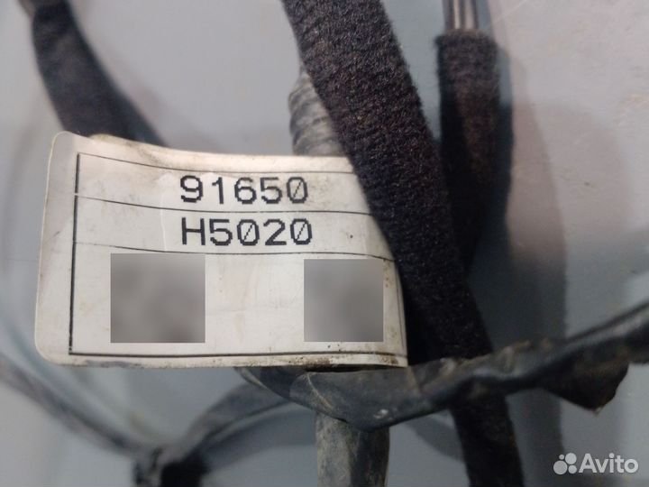 Проводка двери задней левой Hyundai Solaris 2