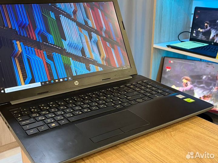 Красивый ноутбук HP / Intel / SSD / GeForce