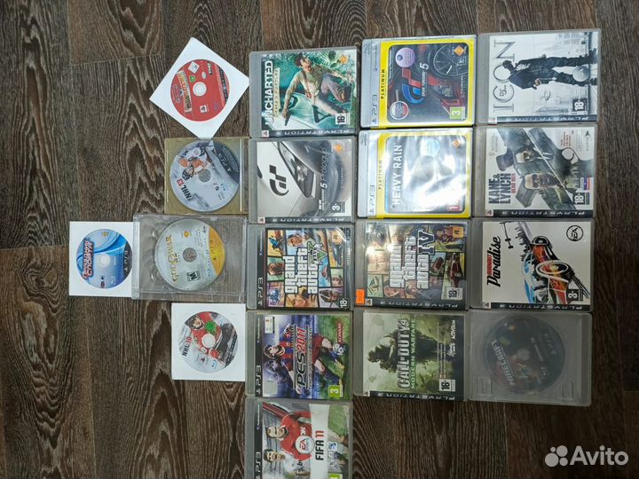 Диски на ps3