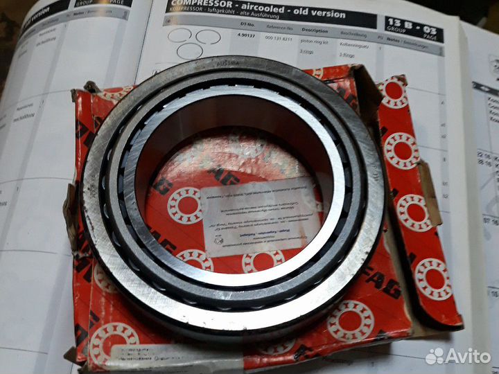 Подшипник ступицы колеса 32018XA задняя внут. 90х1