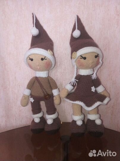 Куклы мальчик и девочка. Эльфы