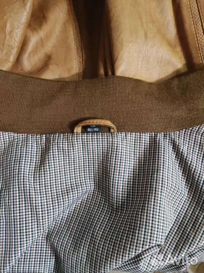 Кожаная куртка новая мужская