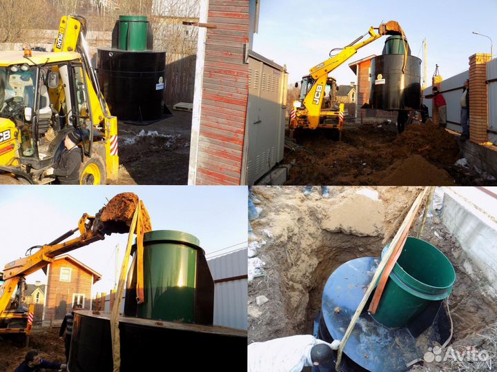 Септики под ключ Евролос / Аквалос / Кибез