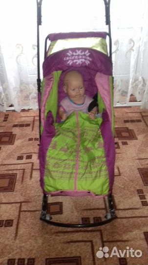 Санки-коляска