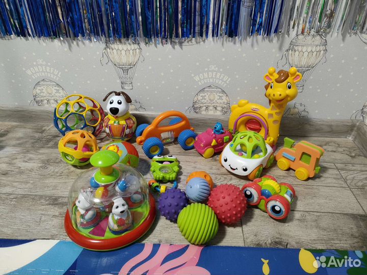 Игрушки развивающие для малышей