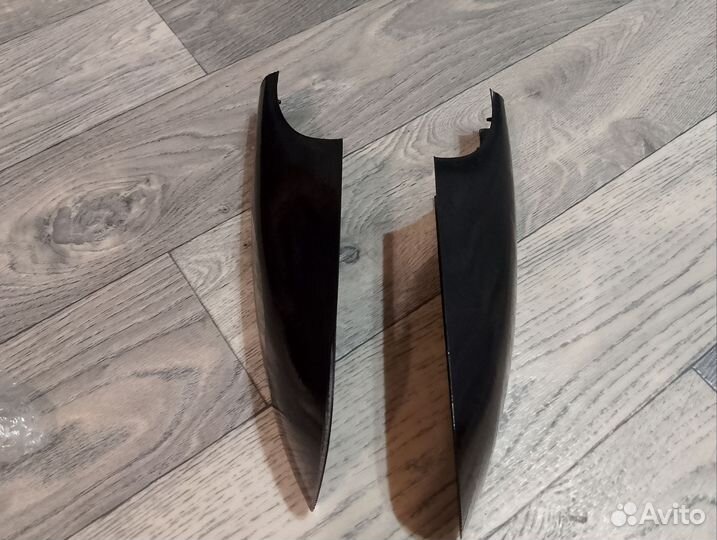 Накладки на рейлинги лада Ларгус передние