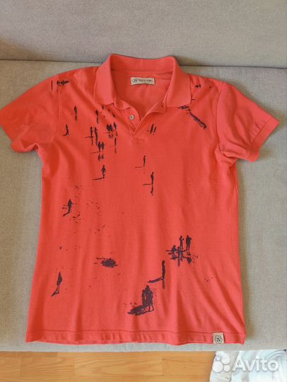 Поло Doppia с рисунком M/L