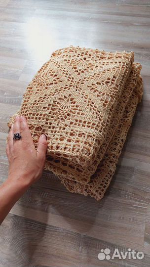 Скатерть вязаная крючком