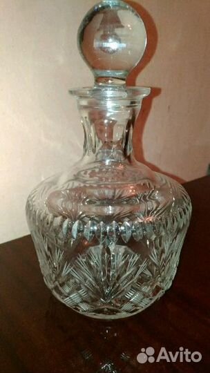 Графин хрустальный с рюмками