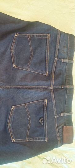 Джинсы armani jeans (оригинал), 38/34 размер.обмен