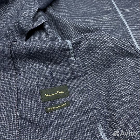 Пиджак Massimo Dutti хлопок/лен р.48 Португалия