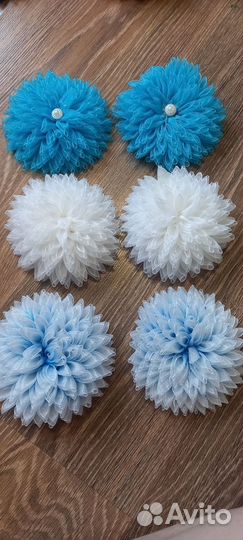 Резинки бантики,ручная работа