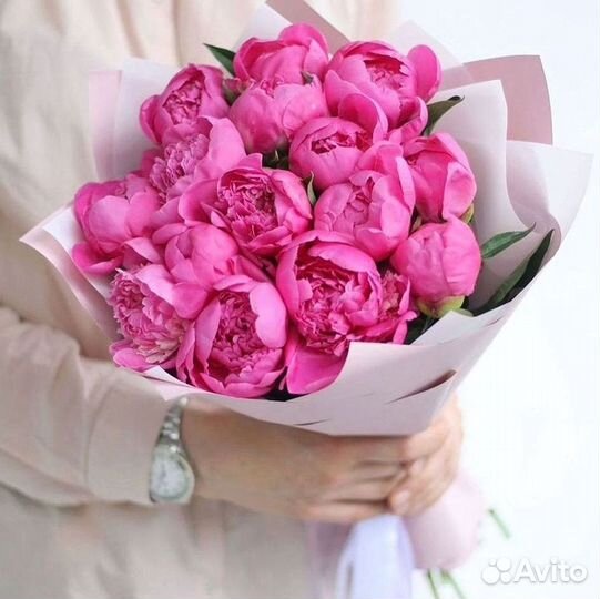 Пионы Букеты Цветы Доставка