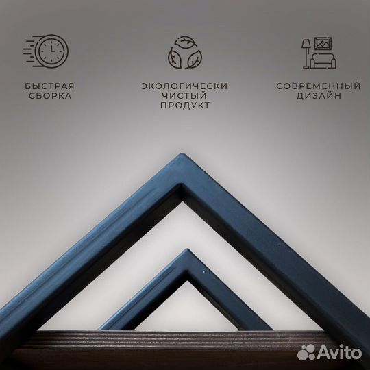 Полка лофт - настенная