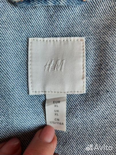 Джинсовая куртка женская H&M новая