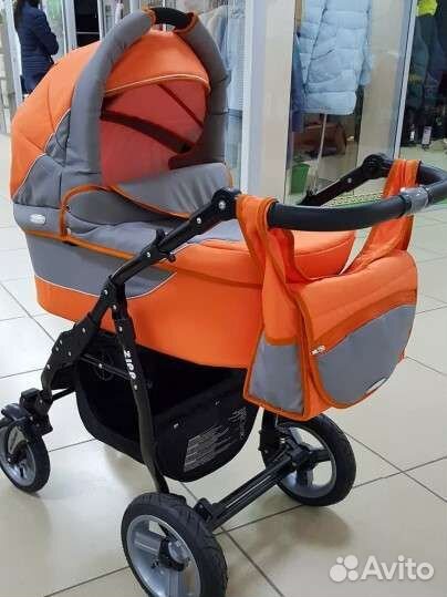 Коляска 2в1 детская кроватка и прогулочная коляска